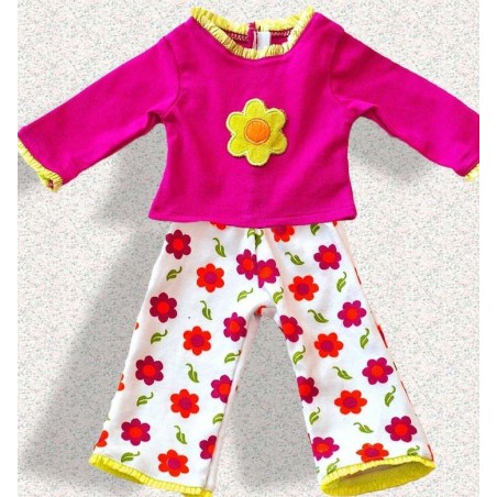 Pyjama à fleurs