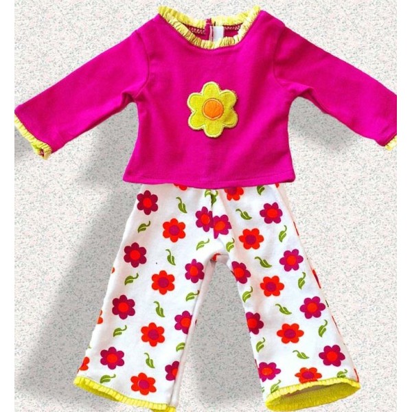 Pyjama à fleurs