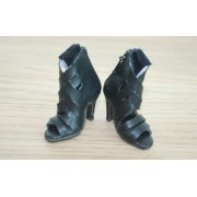 Chaussures noires Wild Cat à talons