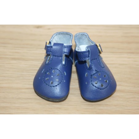 Chaussures Bleu Navy tendance à lanières 