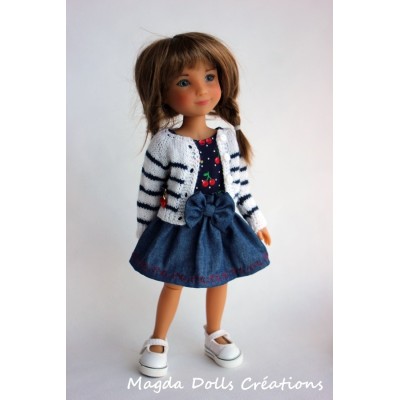 Tenue Wendy pour poupée Siblies - Magda Dolls Creations