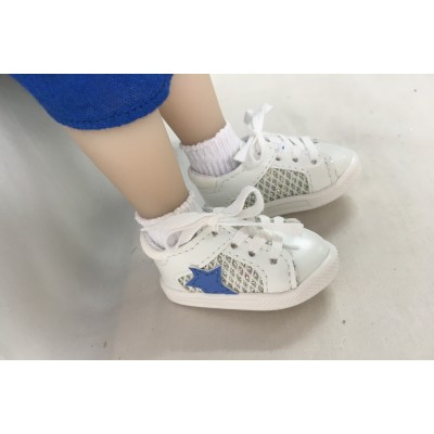 White blue star Louise sneakers for Fashion Friends Ruby Red