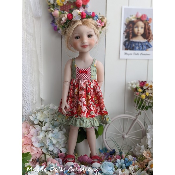 Amaryllis outfit for Fashion Friends doll