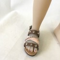 Iris brown sandals for Fashion Friends Ruby Red