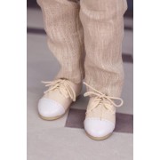Chaussures beige à lacets Julien pour Fashion Friends Ruby Red