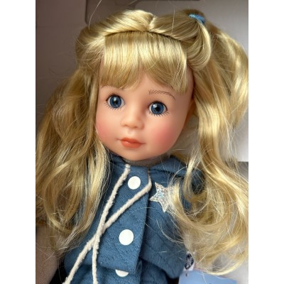 Doll Yella Blonde blue star - Schildkröt Edition 2023