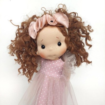 Jasmine Inspiration poupée Waldorf 38 cm - Art 'n Doll