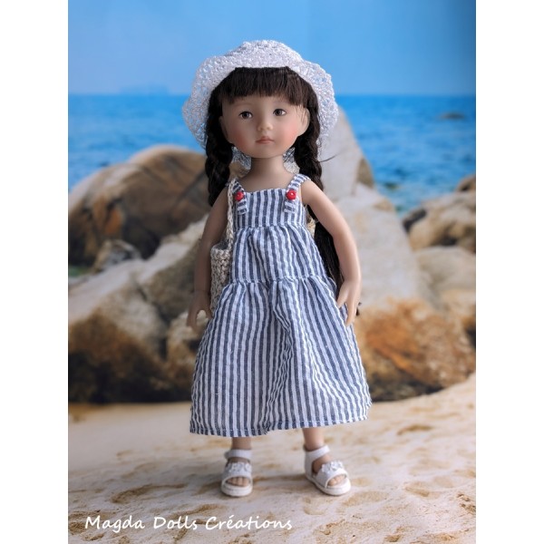 Tenue Whitsunday pour poupée Boneka - Magda Dolls Creations