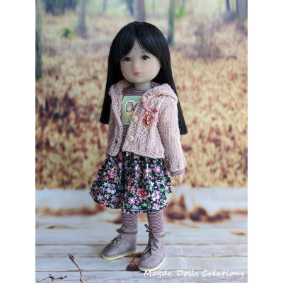 Viburnum winter outfit for Siblies doll