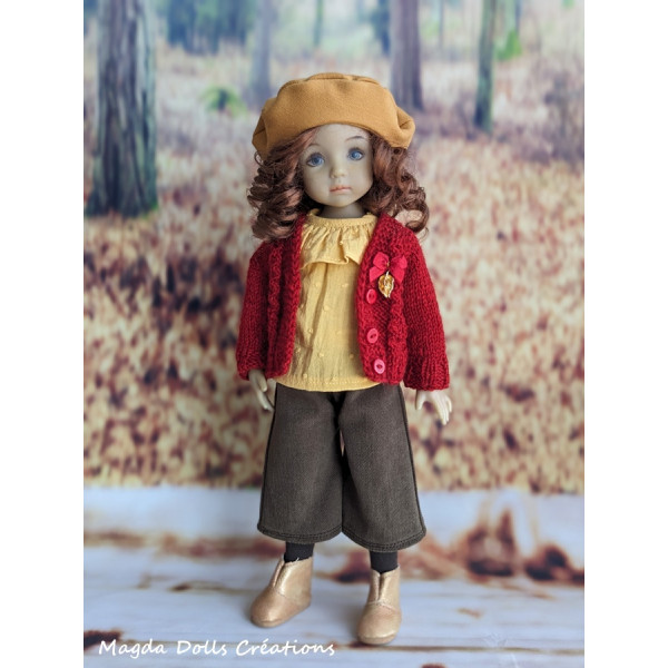 Aronia outfit for Little Darling doll