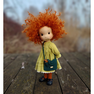 Merida Organic Cotton Articulated Doll - Art and Doll