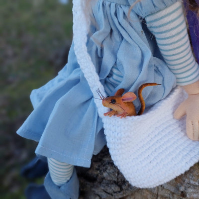 Poupée articulée Moon Fairy Coton Bio - Art 'n Doll