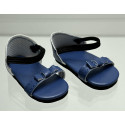 Royal blue sandals for Las Amigas