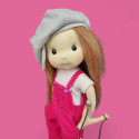 Luca Organic Cotton articulated doll - Art and Doll
