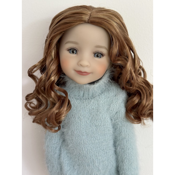 Lilou wig for Fashion Friends Ruby Red