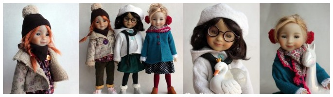Créations originales pour Fashion Friends Dolls